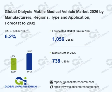 Dialysis Mobile Medical Vehicle Market Grows at 6.2% CAGR, Driven by Primary Care Coverage Expansion, Emergency Dialysis Support, and Remote Area Healthcare Access