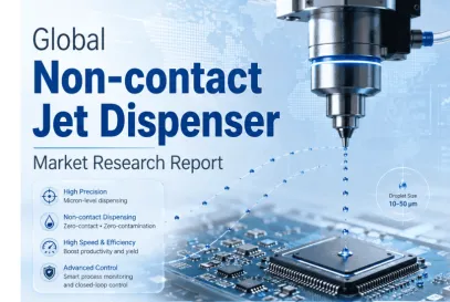 Global Non-Contact Jet Dispenser Market Valued at US$789 Million in 2026, Projected to Reach US$1.37 Billion by 2032 at 8.2% CAGR